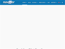Tablet Screenshot of naviter.com
